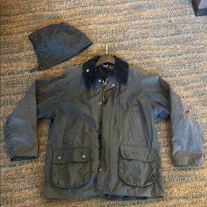 Barbour men’s Bedale Jacket size C42 with added Barbour zip in Vest liner